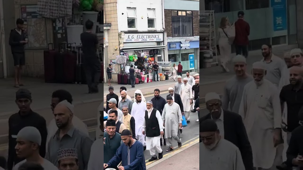 Jamia Masjid ghousia Lea Bridge Road FULL COVERAGE WFIA MELAAD JALOOS IN LONDON 