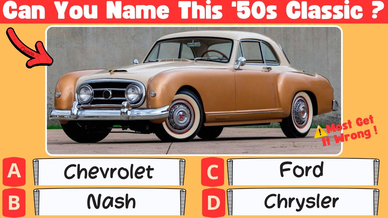 10 Rare and Unusual Cars of the 1950s: Forgotten Automotive Masterpieces! | Retro Quiz