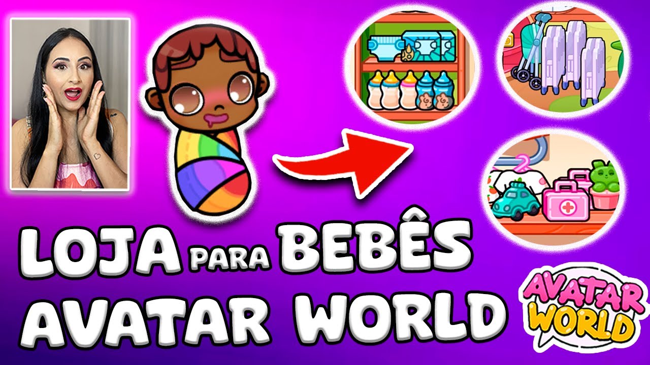 ACHEI TUDO PARA BEBÊS E DECOREI UMA LOJA COM BERÇOS, CARRINHOS, CHUPETAS E MUITO MAIS | AVATAR WORLD