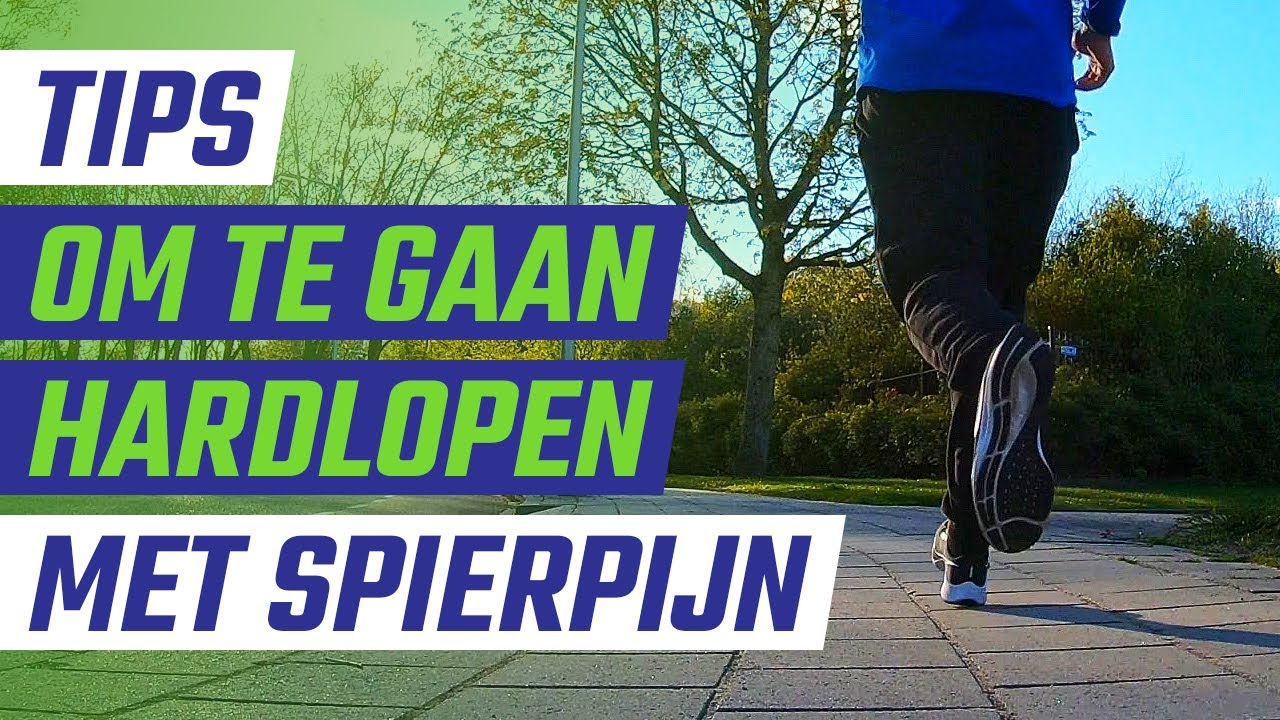 Hardlopen met spierpijn is dat wel zo verstandig?