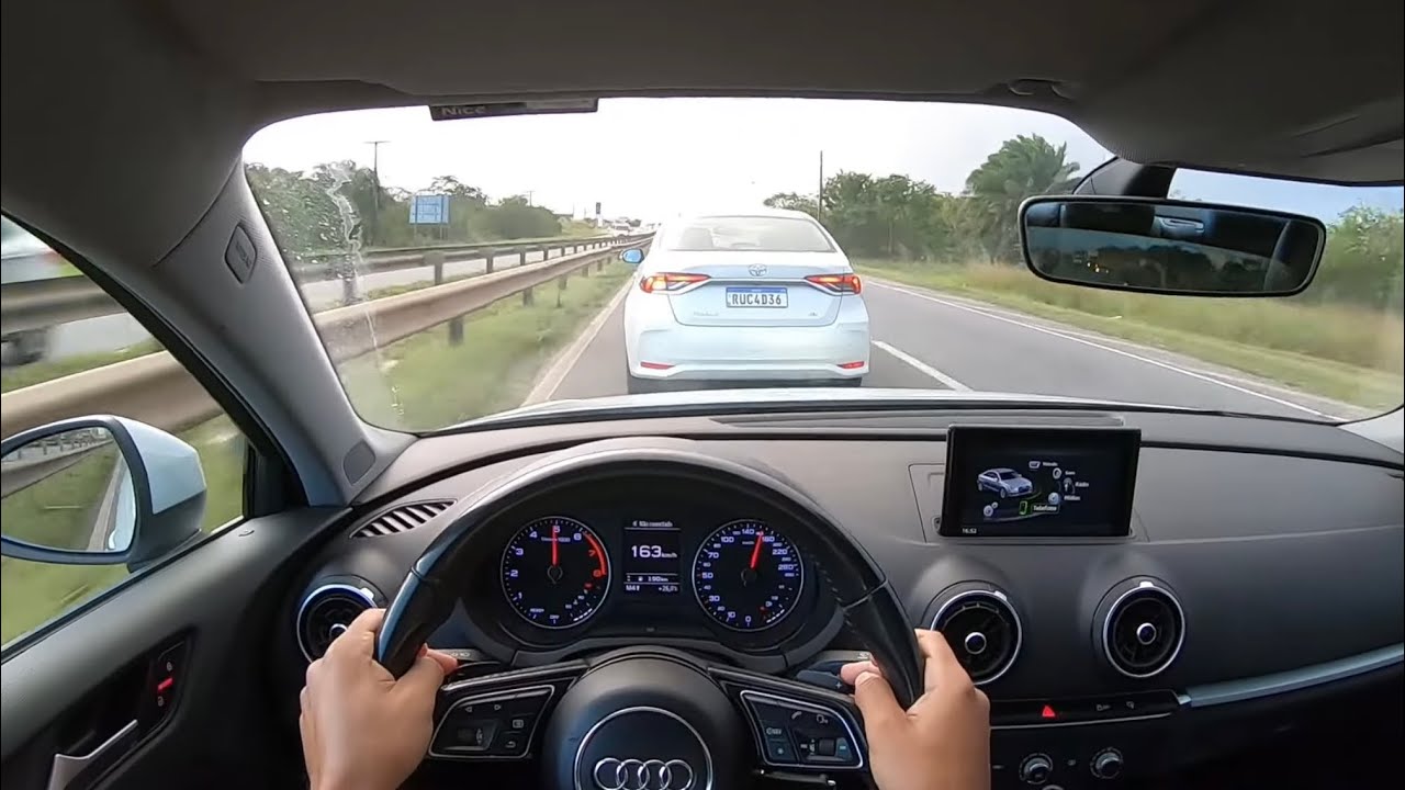 Audi A3 Sedan 1.4T - Corolla 2.0 177cv - (Vovô apavorou!)