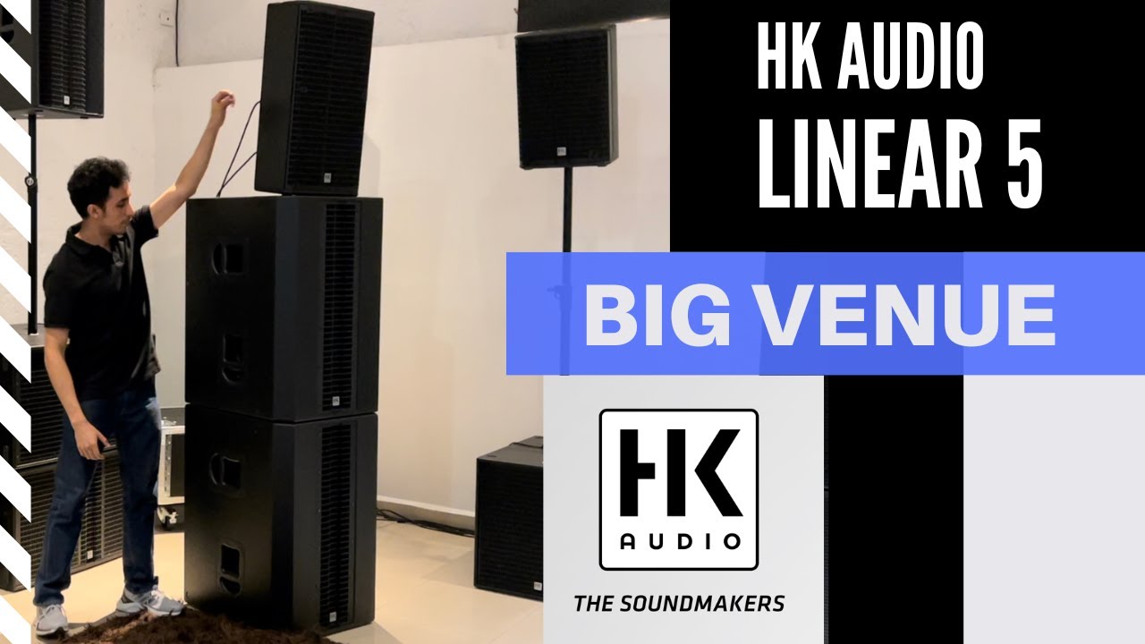 Cómo funciona el HK Audio LINEAR 5 Big Venue 🔊  #hkaudio #linear5
