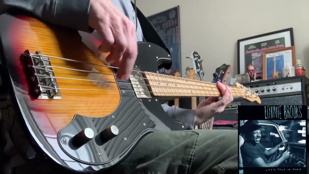 Lonnie Brooks - Reconsider Baby | 2007 Squier Vintage Modified Precision Bass TB, Sunburst