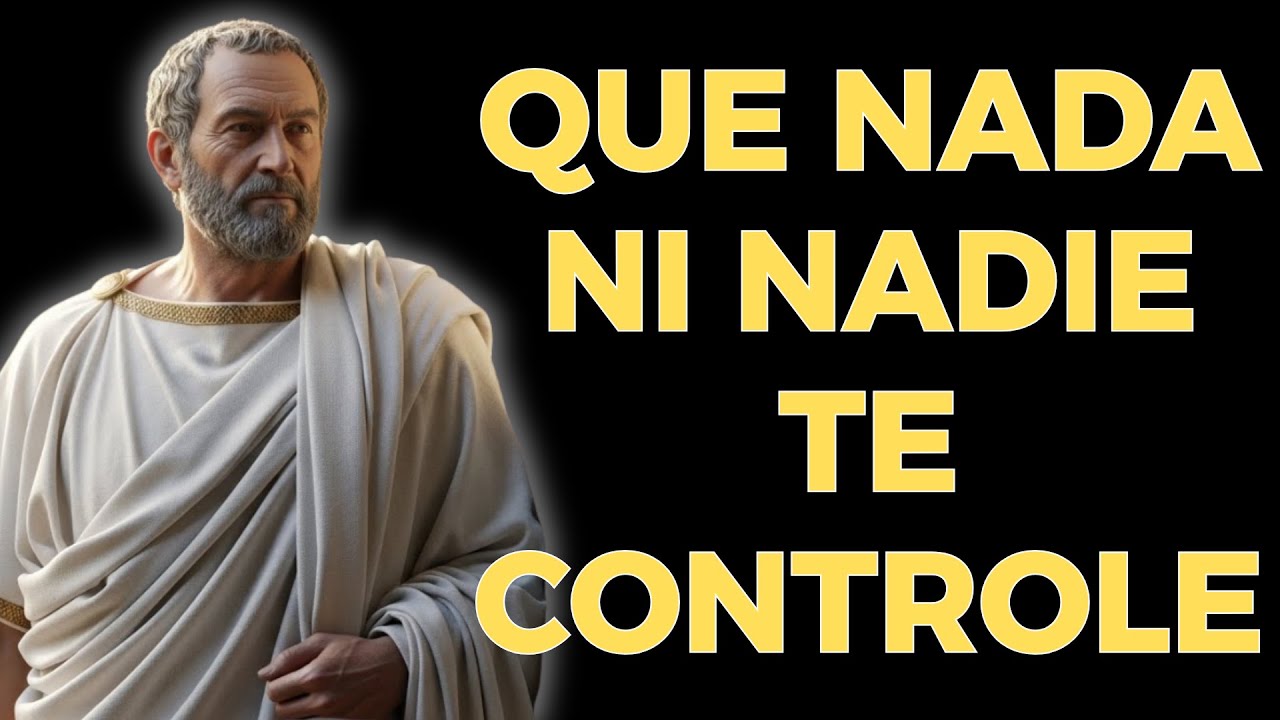 Cómo dominar tus emociones y que nada ni nadie te controle | Estoicismo