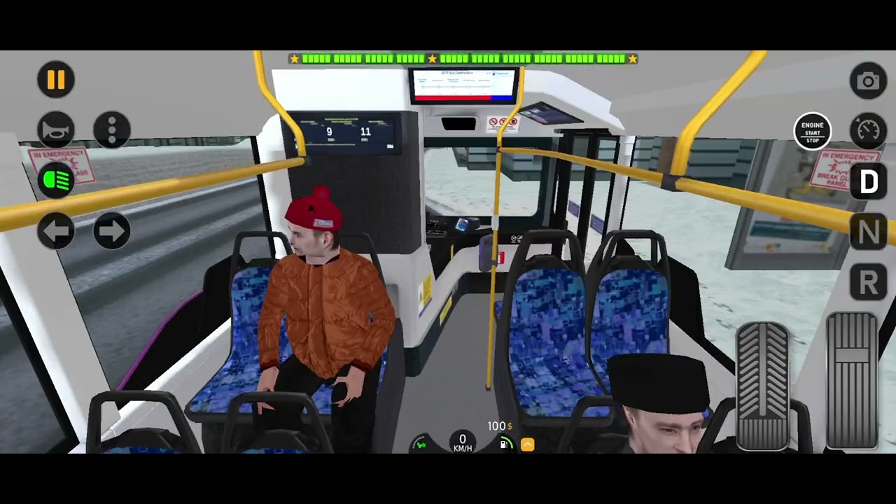 Bus simulator evo || 3,4 mission completed || and mera route  missing ho gaya tha 😔😄