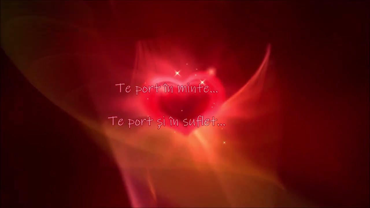 Te port in minte ...Te port si in suflet (Oficial clip)
