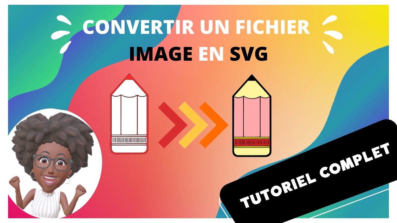Convertir un fichier IMAGE en SVG pour CRICUT/INKSCAPE #cricut  #tutoriel #designspace #svgcutfiles