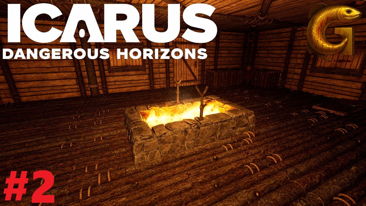 Séchoir et foyer central /\ ICARUS 