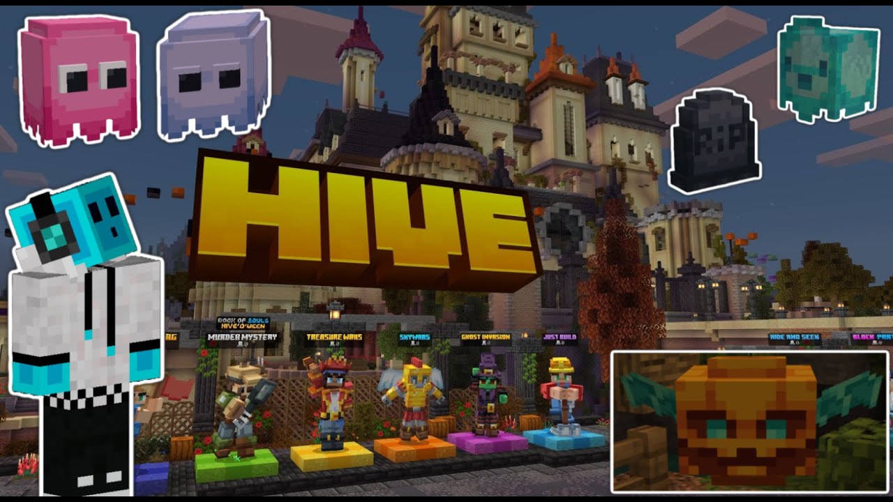 Minecraft Bedrock - The Hive: Ghost Invasion (Halloween Update 2023)