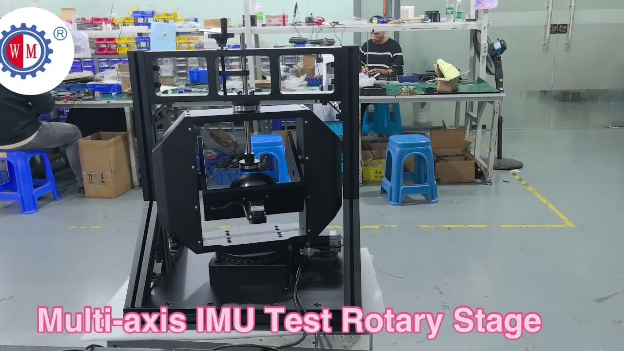 Multi-Axis Motorized Rotary Stage-IMU Test Table#motorized #rotation #rotating #cnc