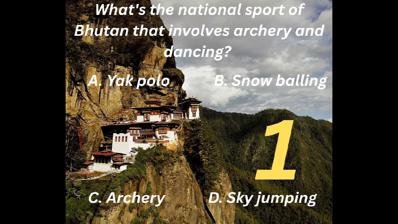 What's the national sport of Bhutan that involves archery and dancing? #shorts #facts #ytshorts