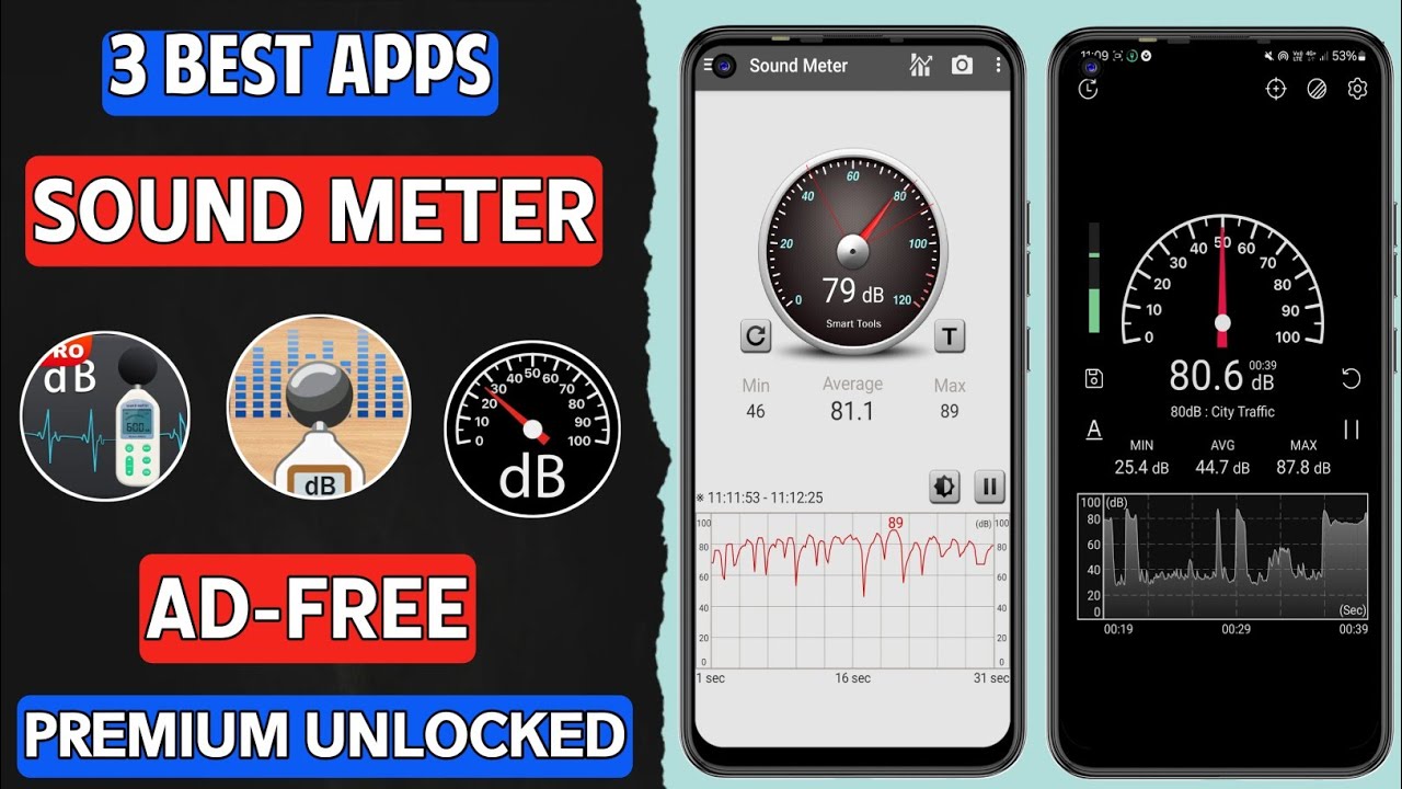 3 Best Free Sound Meter Apps For Android