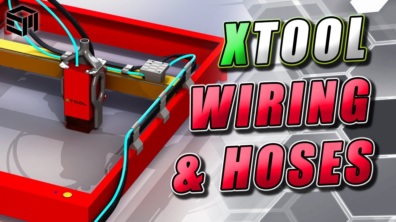 XTOOL D1 Pro Wire and Hose Management Installation