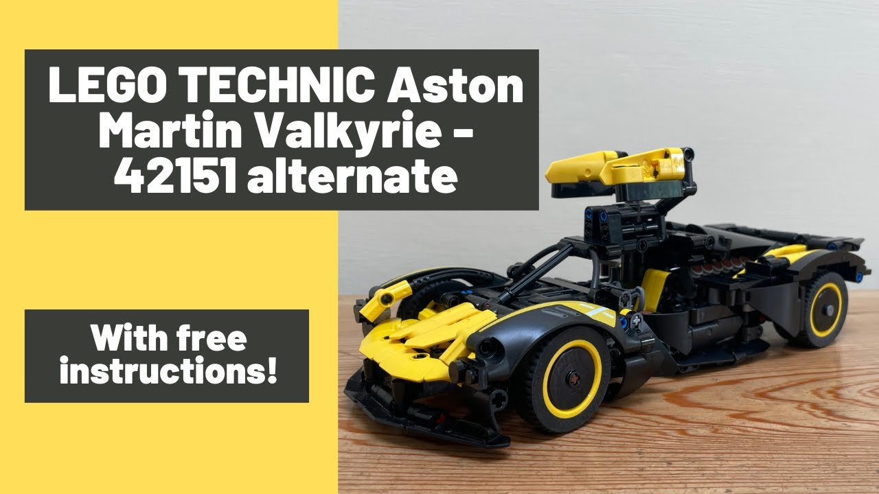 Lego Technic Aston Martin Valkyrie - 42151 alternate