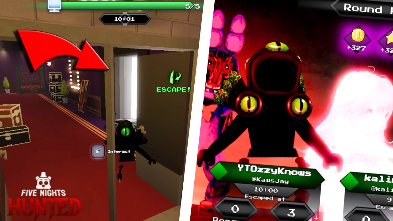 This Is How A Level 56 Pro Player Easily Wins Pro Servers In Roblox Five Nights Hunted! (Guide)