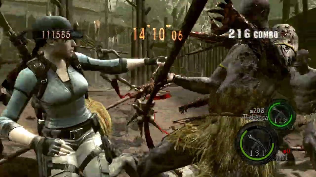 Resident Evil 5- 4 Player Mercenaries No Mercy [The Village]
