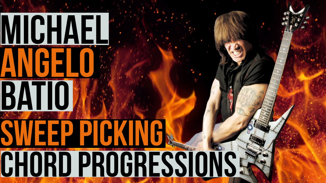 Michael Angelo Batio - Sweep Picking 101 - Part 6 - Outlining Chord Progressions
