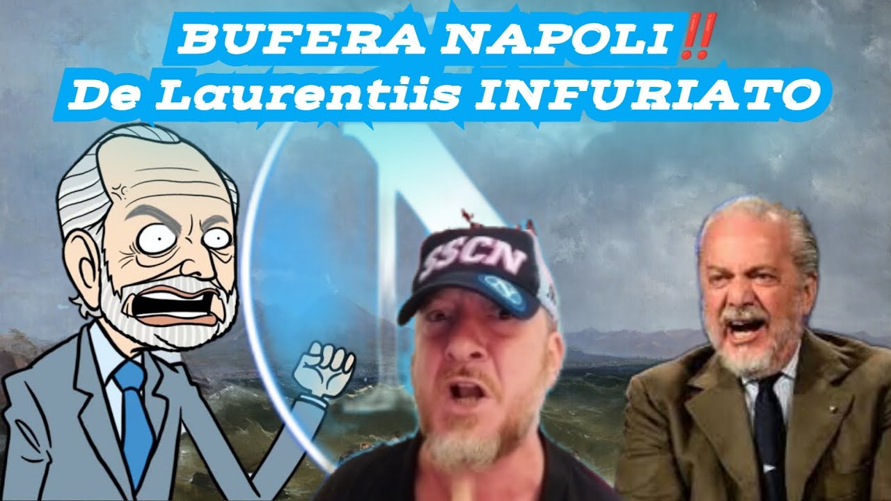 🚨BUFERA NAPOLI‼️DE LAURENTIIS INFURIATO contro le BIG🤬 iL MERCATO PARTENOPEO RESTA a Saldo Zero.. 