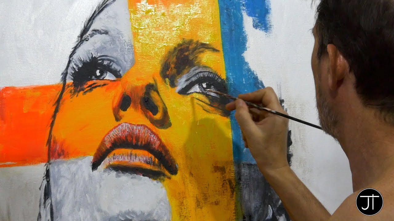 CÓMO PINTAR CON ACRÍLICO: 