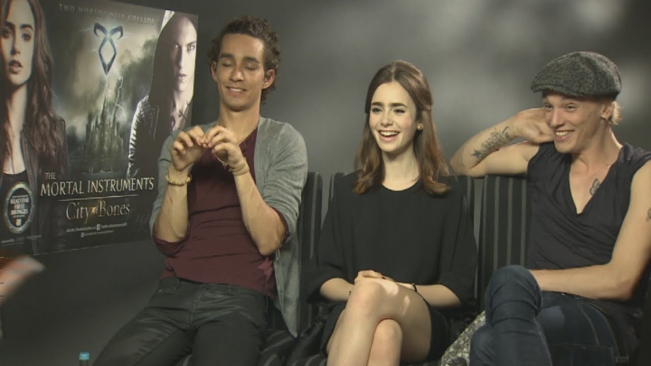Mortal Instruments: Lily Collins, Jamie Campbell Bower and Robert Sheehan talk magic and love