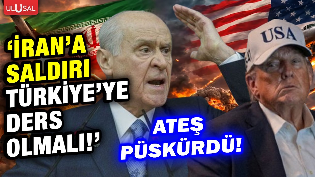 Devlet Bahçeli'den kritik İran uyarısı! 