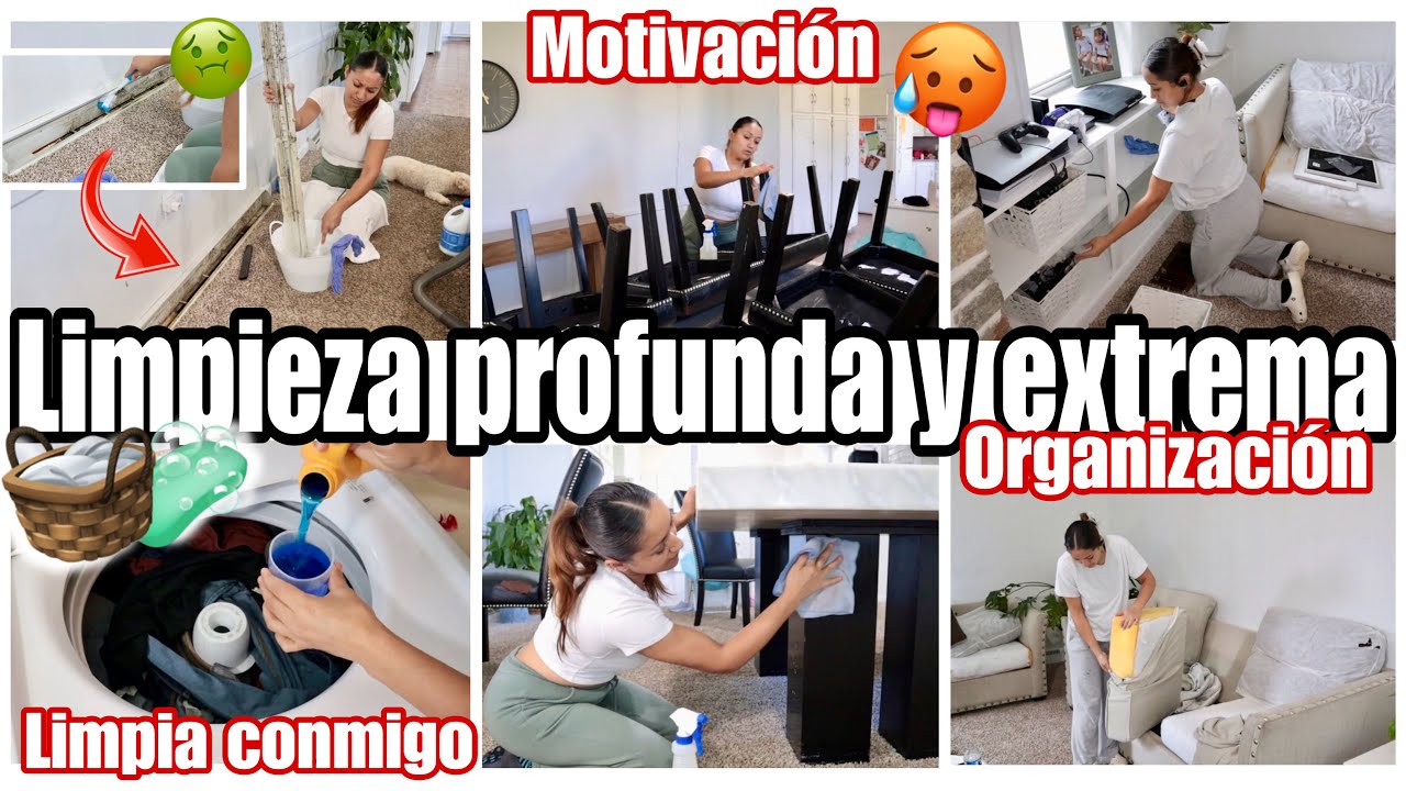✅*NUEVO* LIMPIEZA PROFUNDA EN MI CASA🥵🧼 MOTIVACIÓN PARA LIMPIAR TU HOGAR🧺 UN COMPLETO DESASTRE😰