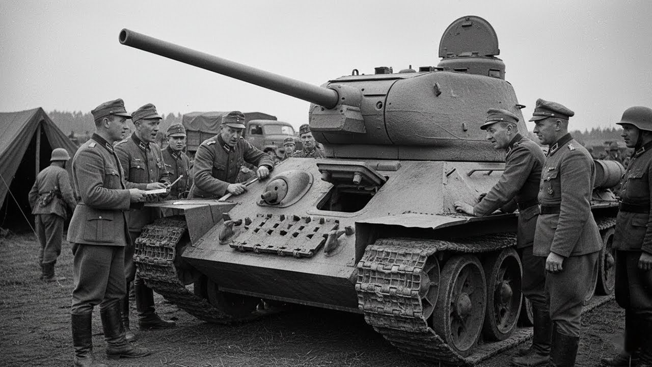 Gli ingegneri nazisti esaminarono il T-34 catturato e capirono di non poterlo replicare
