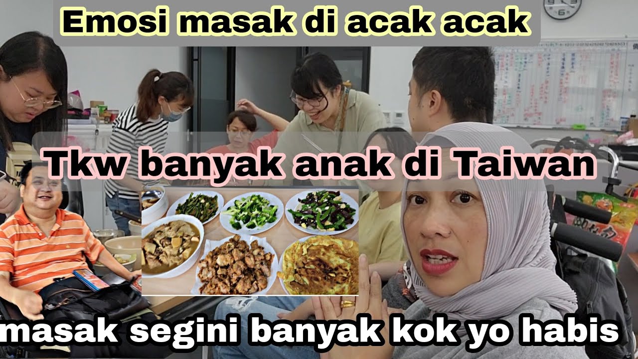 Gak Sabar Amat⁉️Masak Di Acak Acak Orang Taiwan ⁉️Tkw Banyak Anak Di Taiwan