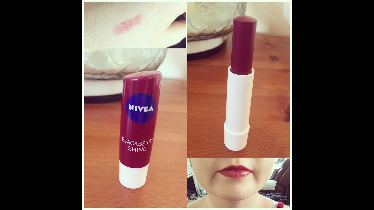 Nivea Blackberry Fruity Shine Lip Balm Review