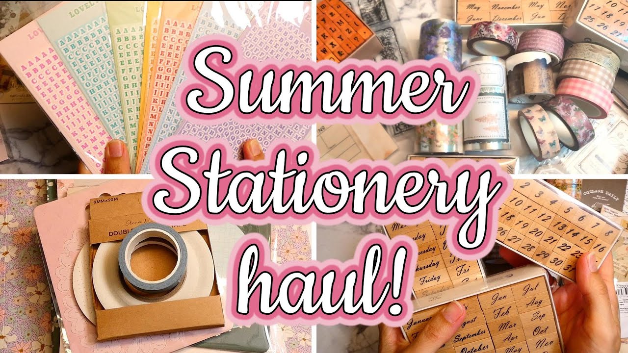Summer Stationery Haul!