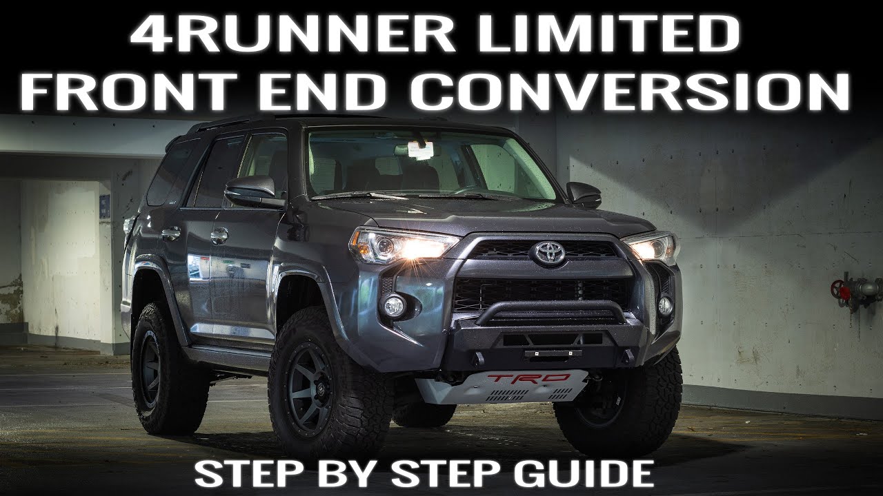 4Runner Limited To TRD pro Front Bumper Swap/Conversion