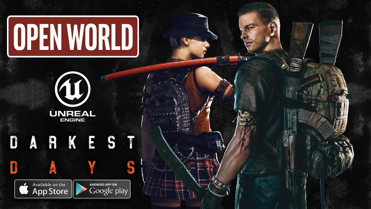 DARKEST DAYS Mobile Gameplay - OPEN WORLD Game