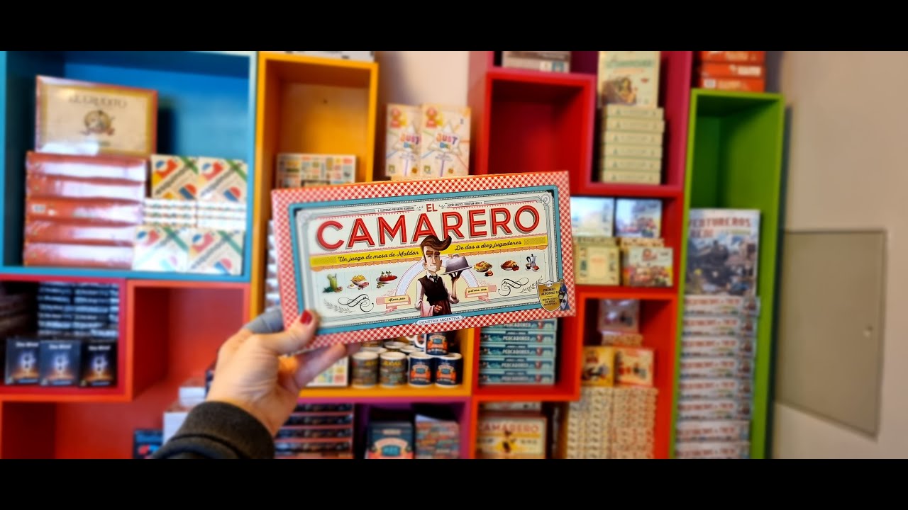 Así se juega al juego de mesa El Camarero de Maldón