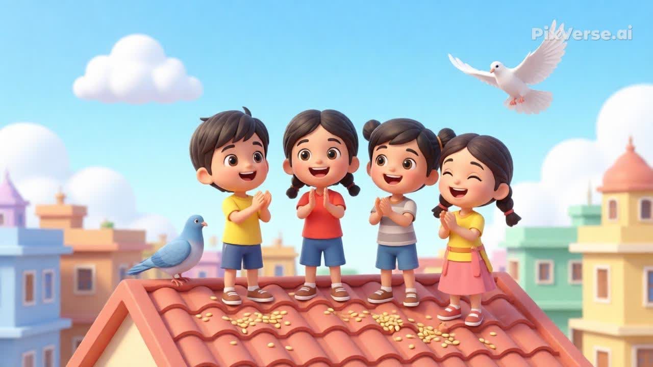 क से कबूतर,अ से अनार a se anaar k se kabutar | Hindi varnmala | ABCD क से‌ कबूतर अ से अनार, for kids