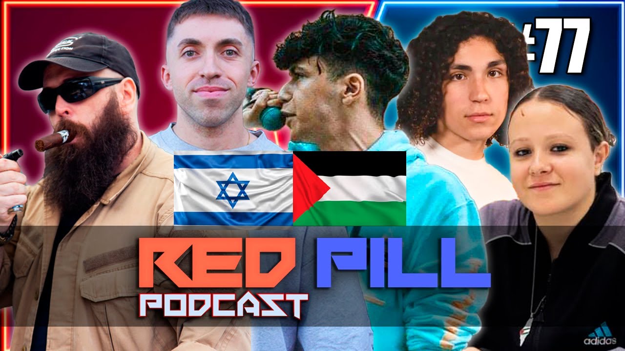 DEBATE ACTIVISTAS PRO-PALESTINA vs PRO-ISRAEL (con Daniel Ca&ntilde;ete) | RED PILL PODCAST #77