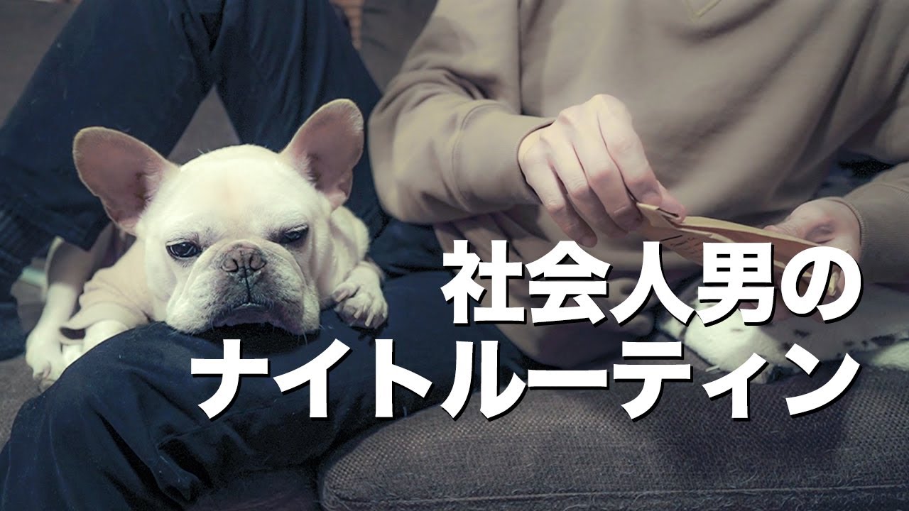 一人暮らし社会人(男)の休日ナイトルーティン