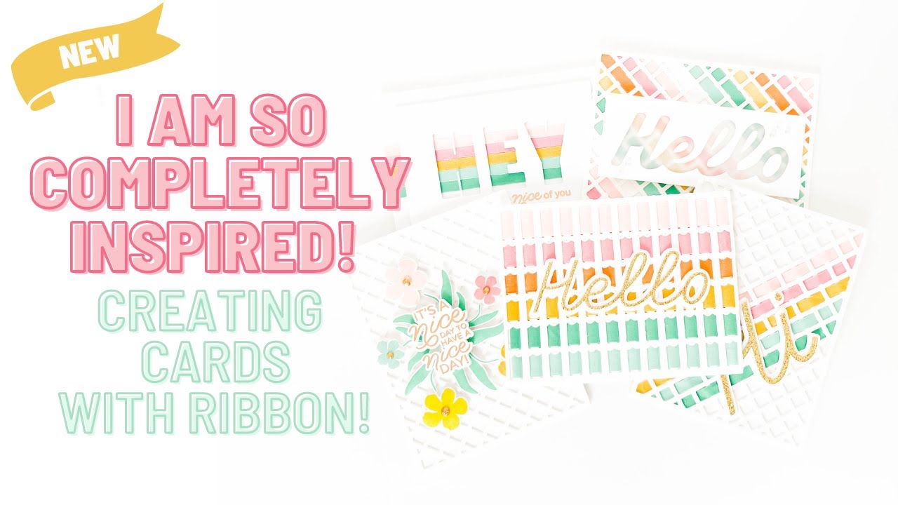 I've Never Been This Inspired! | The Stamp Market Ribbon Card Inspiration