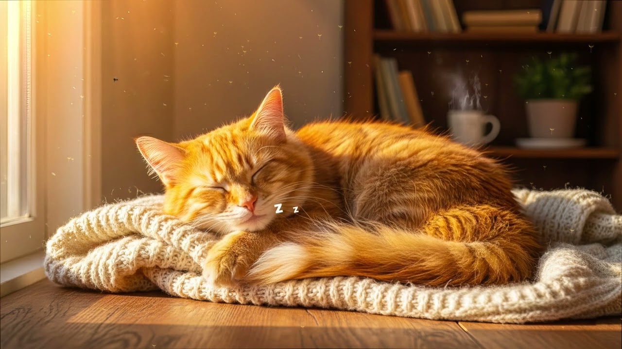 10 Horas De Música Anti Ansiedad Para Gatos - Sueño Profundo, Alivio Del Estrés Para Gato