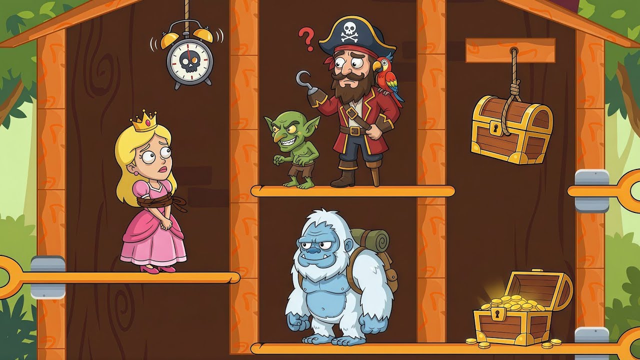 Home Pin Game | Pull The Pin | Best Mobile Puzzle | Android Gameplay Walkthrough | Part 2