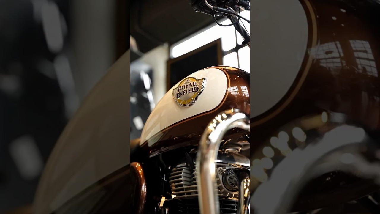Royal Enfield Classic 350cc Medallion Bronze medal