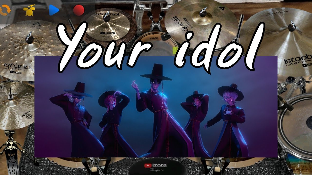 Your idol - saja boys (Kpop Demon Hunters) | drum cover 