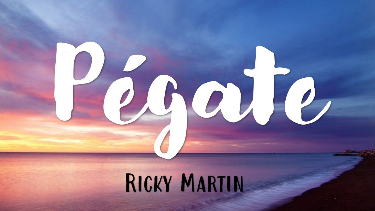 P&eacute;gate - Ricky Martin ( Letra / Lyrics )