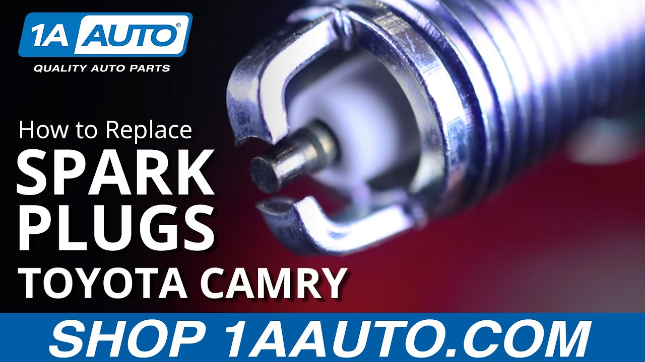 Как заменить свечи зажигания Toyota Camry 97-01