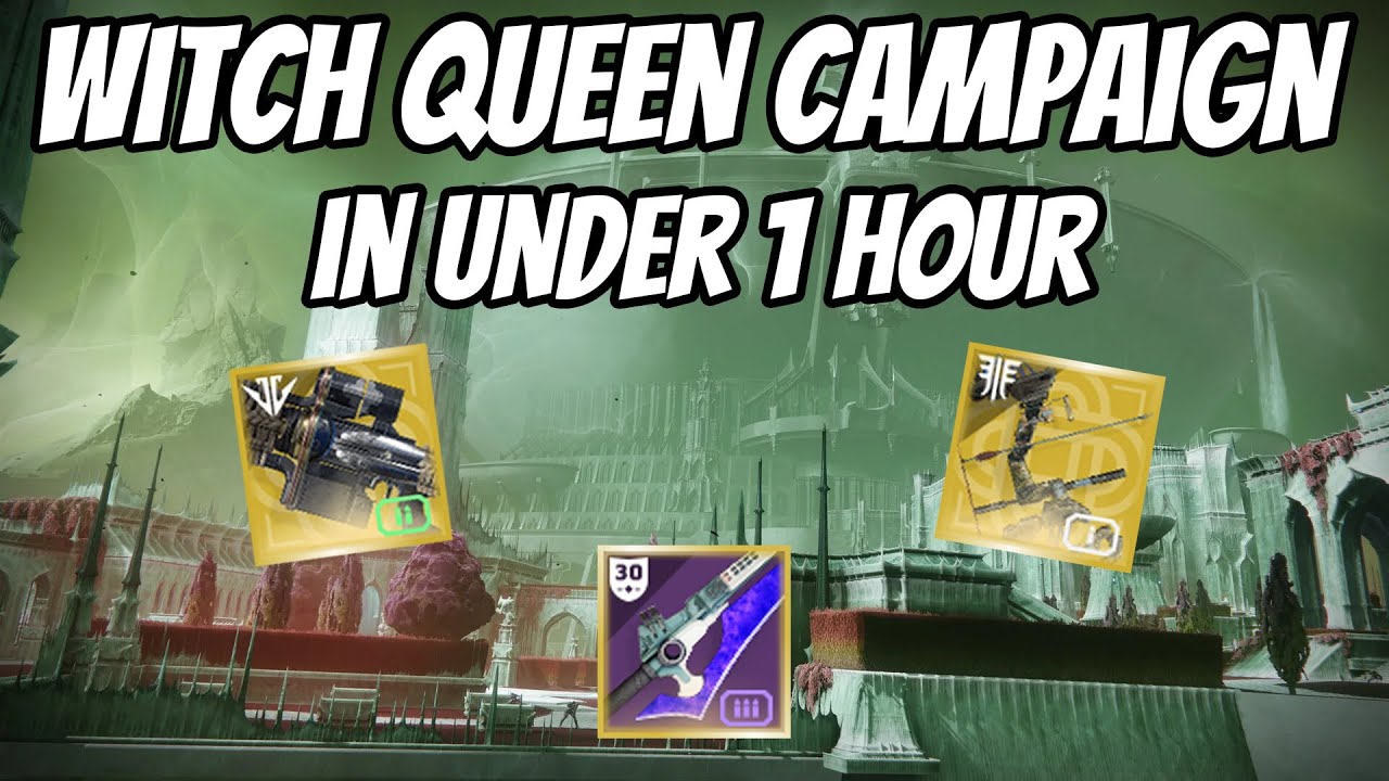Destiny 2: Witch Queen Campaign Solo Speedrun WR in 56:46
