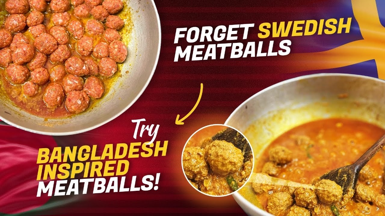 Bangladesh Inspired Meatball&rsquo;s | Keema Kofta Curry | Better than Swedish Meatball's!