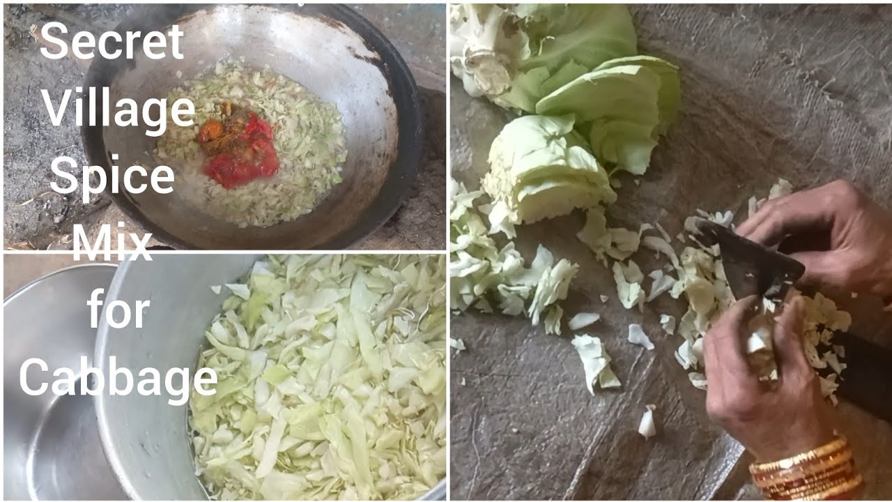 Desi Village Style Patta Gobhi Ki Sabji | चूल्हे पर बनी पत्ता गोभी की लाजवाब सब्जी