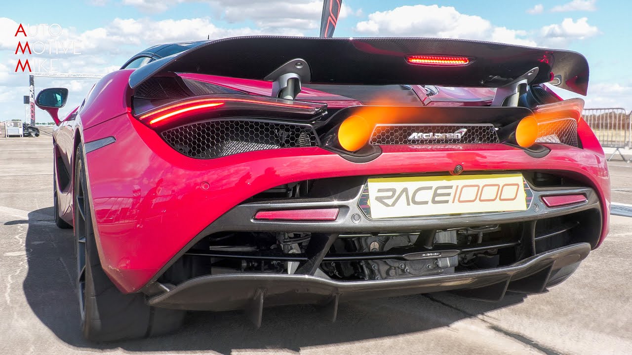 1000HP McLaren 720S with UNOBTAINIUM Titanium Exhaust 0-306 KM/H Accelerations