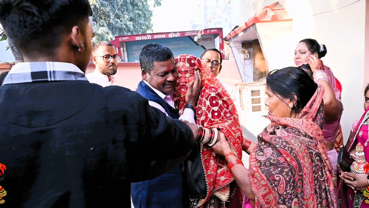 Babul Bhi Roye Beti Bhi Roye 😑 | wedding Girl Bidai video l Indian wedding Bidai video