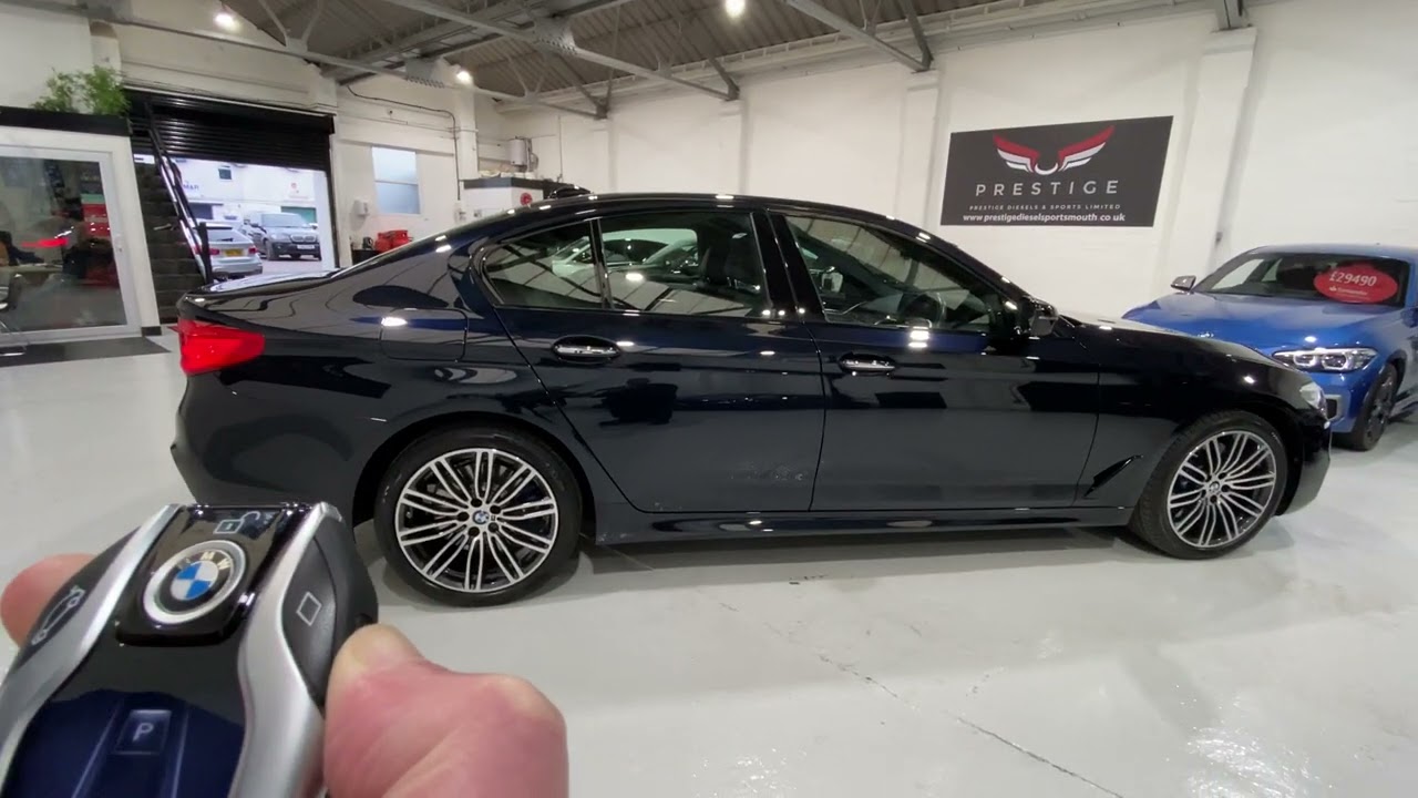 Bmw 540i Xdrive Parking with Display Key