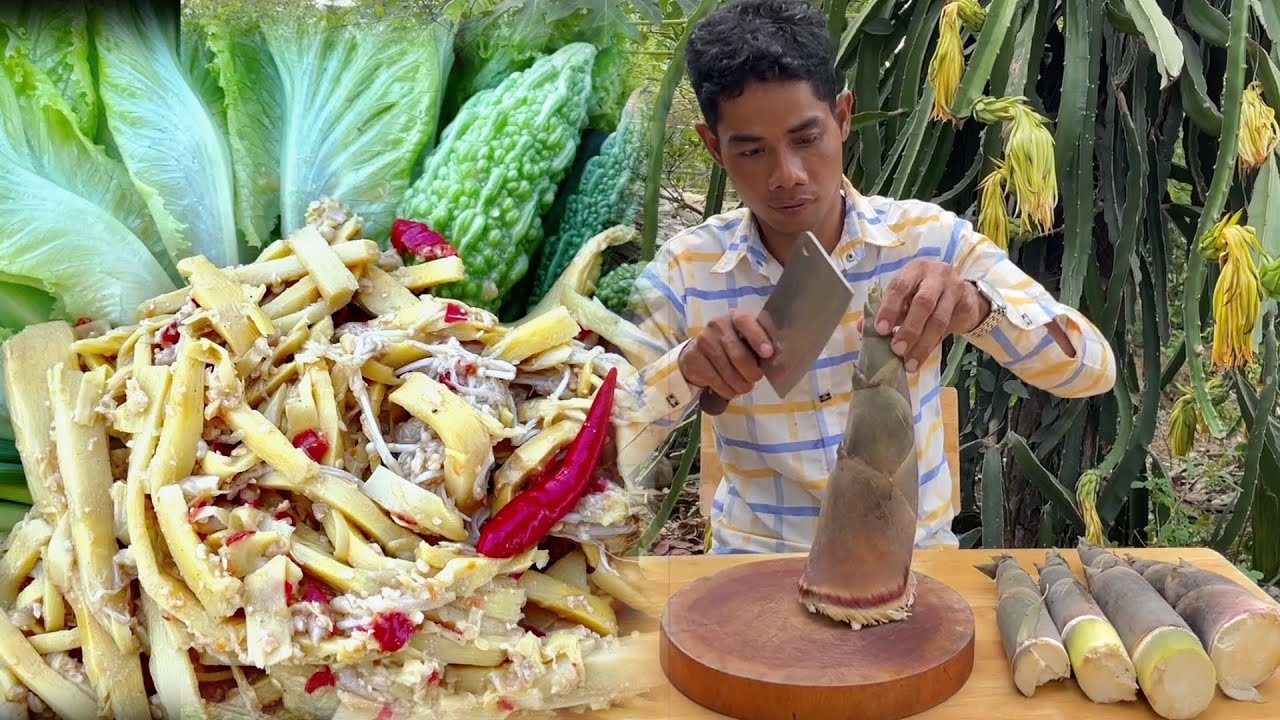 បុកទំពាំងថ្មីអន្លក់ខ្ចីបន្លស្រស់
